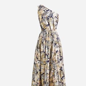 J. Crew One Shoulder Formal Dress SZ8 NWT
